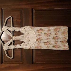 Body Central women's tank, floral, medium